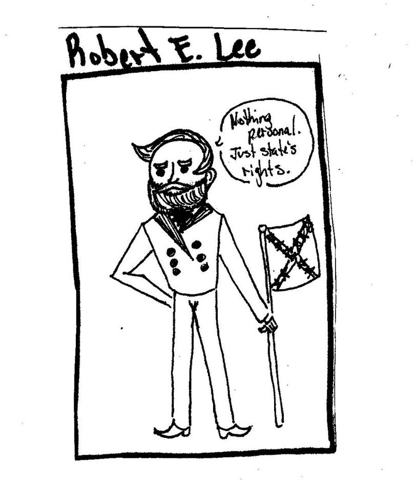 812x983 The Civil War, General Robert E. Lee By Esmeraldanacho1776