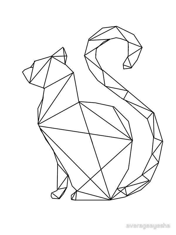 600x800 De Recherche D'Images Pour Geometric Cat Creations