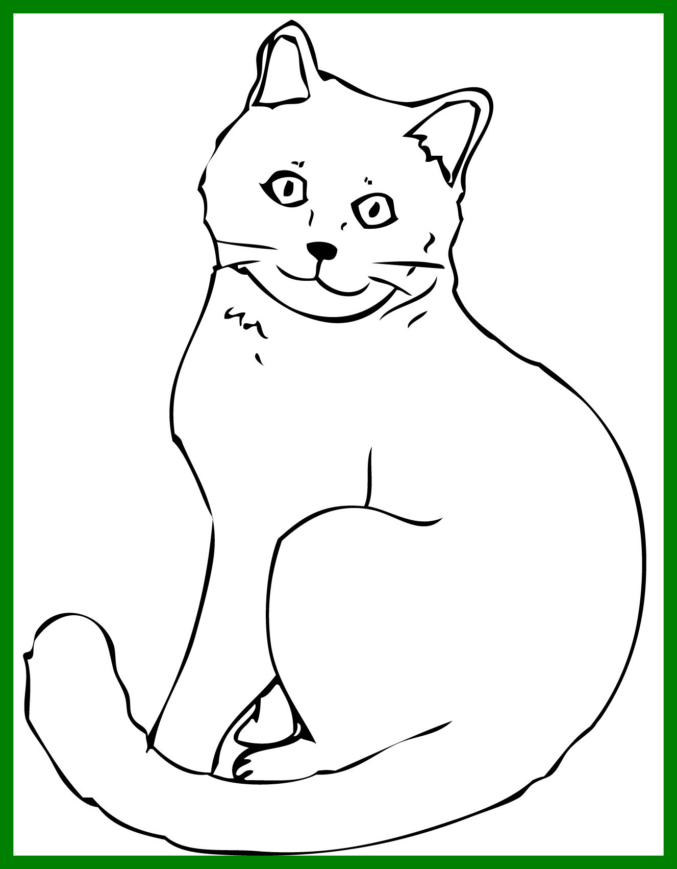 1327x1702 Shocking Cat Coloring Pages Printable Pics For Geometric Concept
