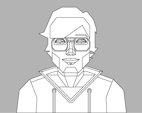 600x480 How To Create A Self Portrait In A Geometric Style