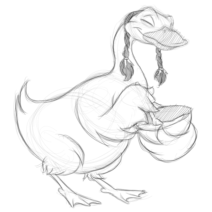 703x703 Ginseng By Maudedraws