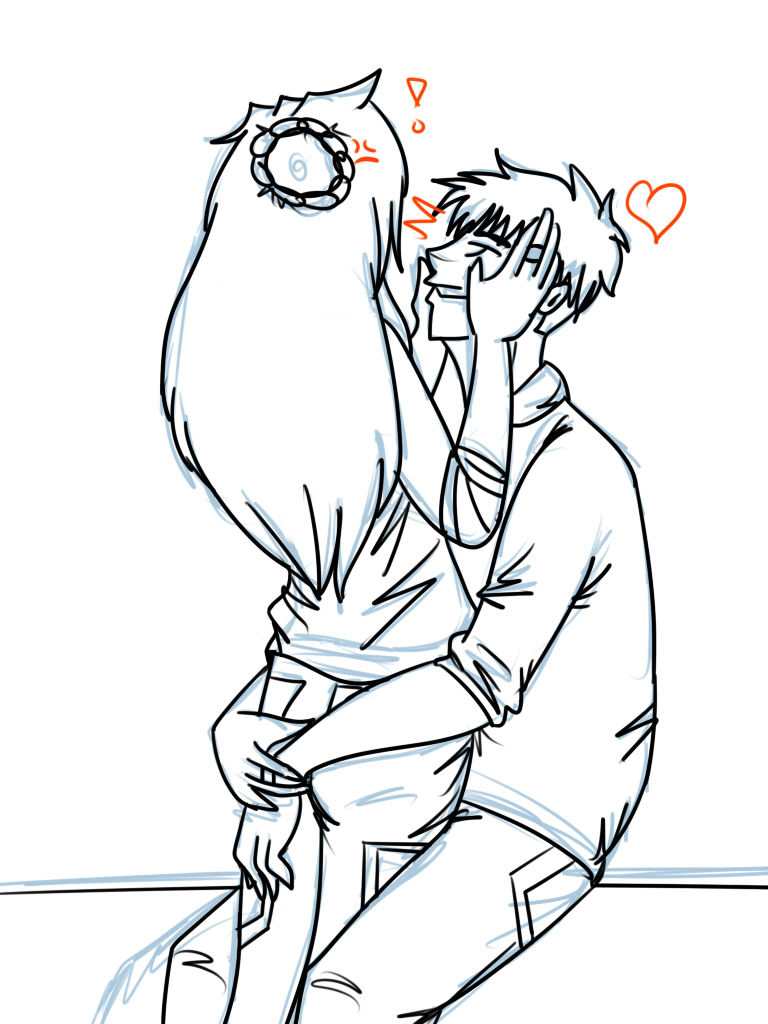 768x1024 Short Girl, Tall Guy By Rusikart