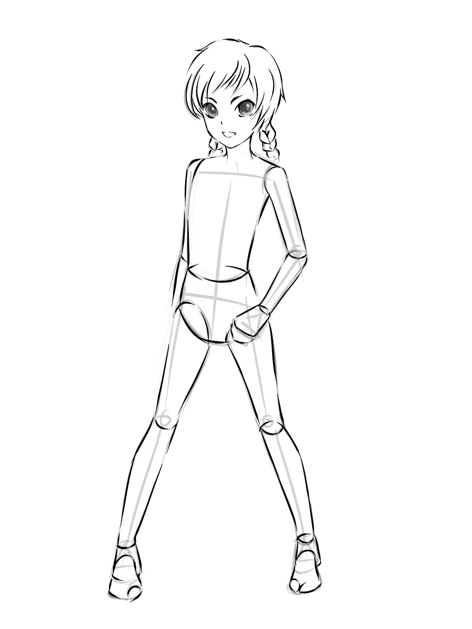 1500x2000 How To Draw A Girl Elf Vripmaster