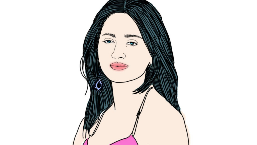 1024x576 Easy Faces To Draw For Girls How To Draw A Girl Face Eyes Nose