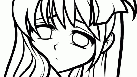 570x320 Easy Anime Faces To Draw How To Draw An Anime Girl Face, Step By
