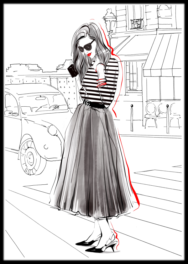 600x839 Framed Prints Posters Fashion Inspired Wall Decor Pinch