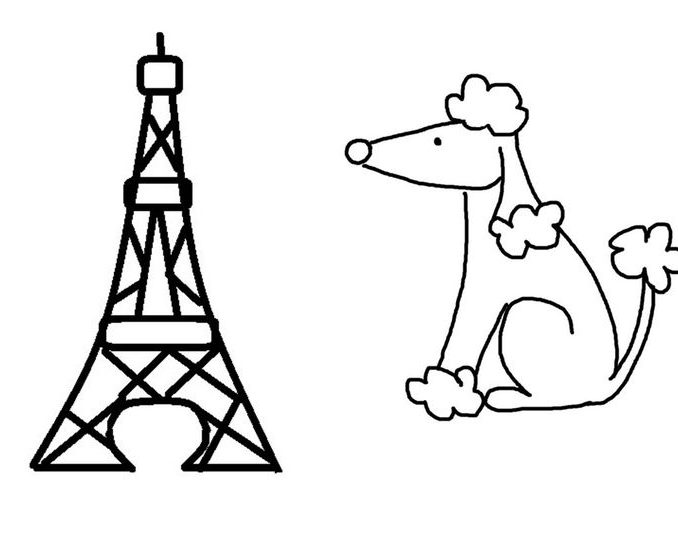 678x533 Paris Drawing Easy Easy Eiffel Tower Drawing