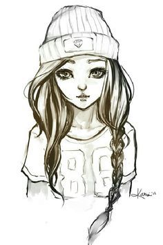 236x354 Last Sketch Of Girl With Glasses. Having Bad Backache It Hurts