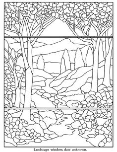 236x306 Stained Glass Window Coloring Page Worksheets