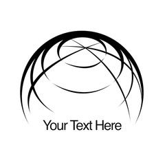 240x240 Simple Globe Logo With Text Logo Globe Logo And Logos
