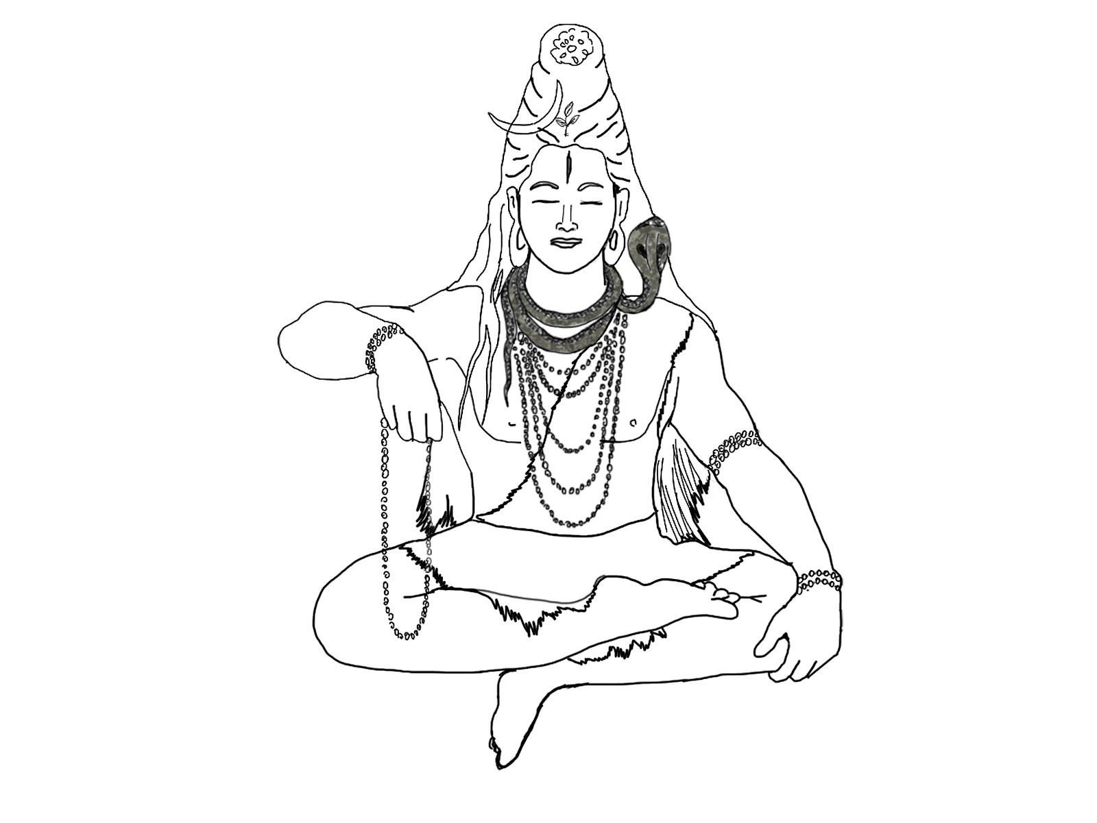 1600x1201 Photos Lord Shiva Easy Sketches,