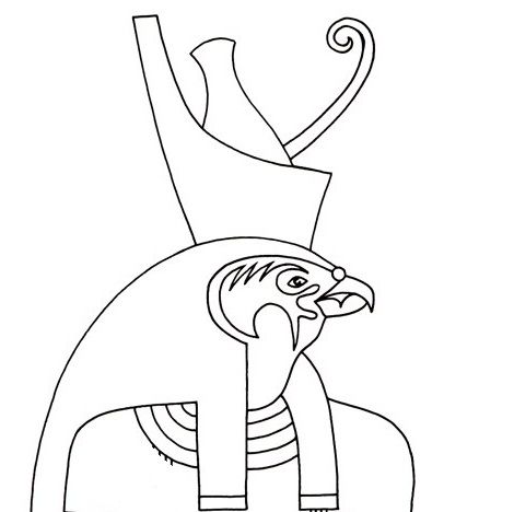470x468 The 27 Best Images On Egypt, Colouring Pages