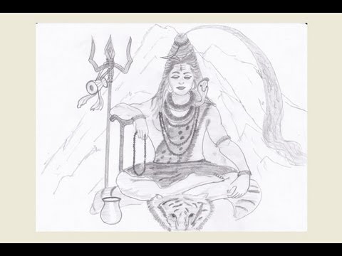 480x360 Drawing Lord Shiva