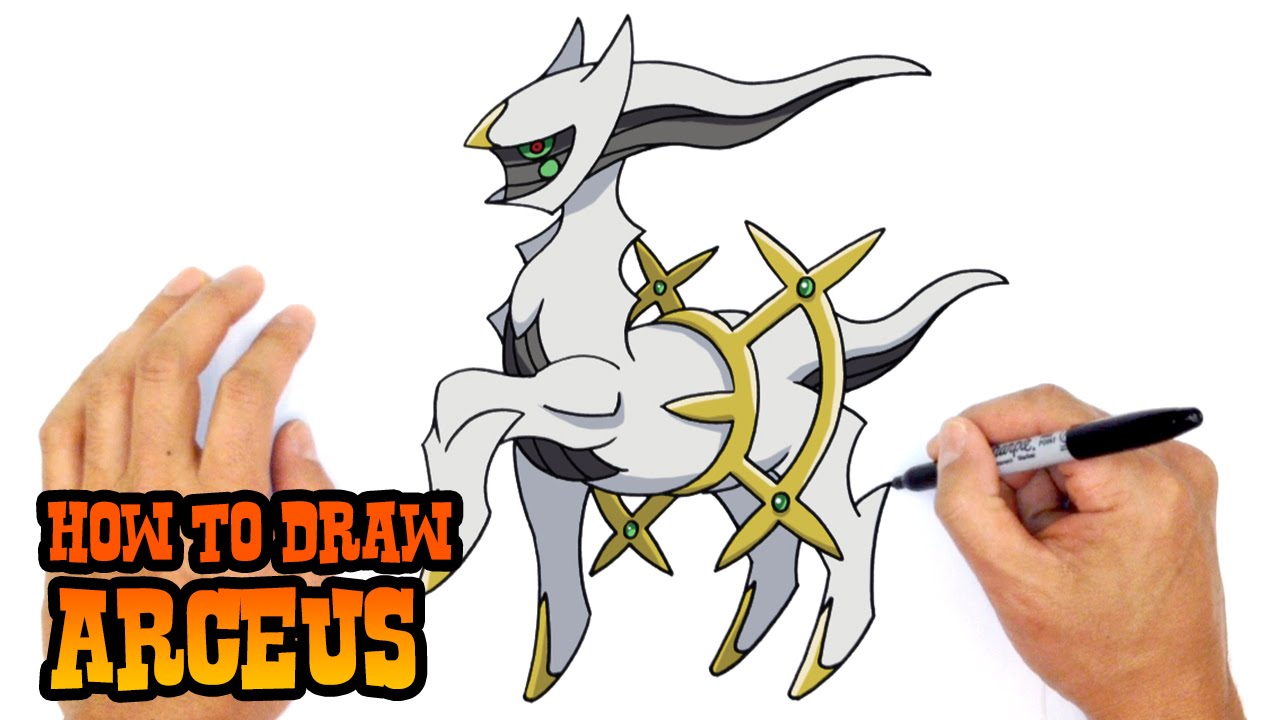 1280x720 How To Draw Arceus Pokemon