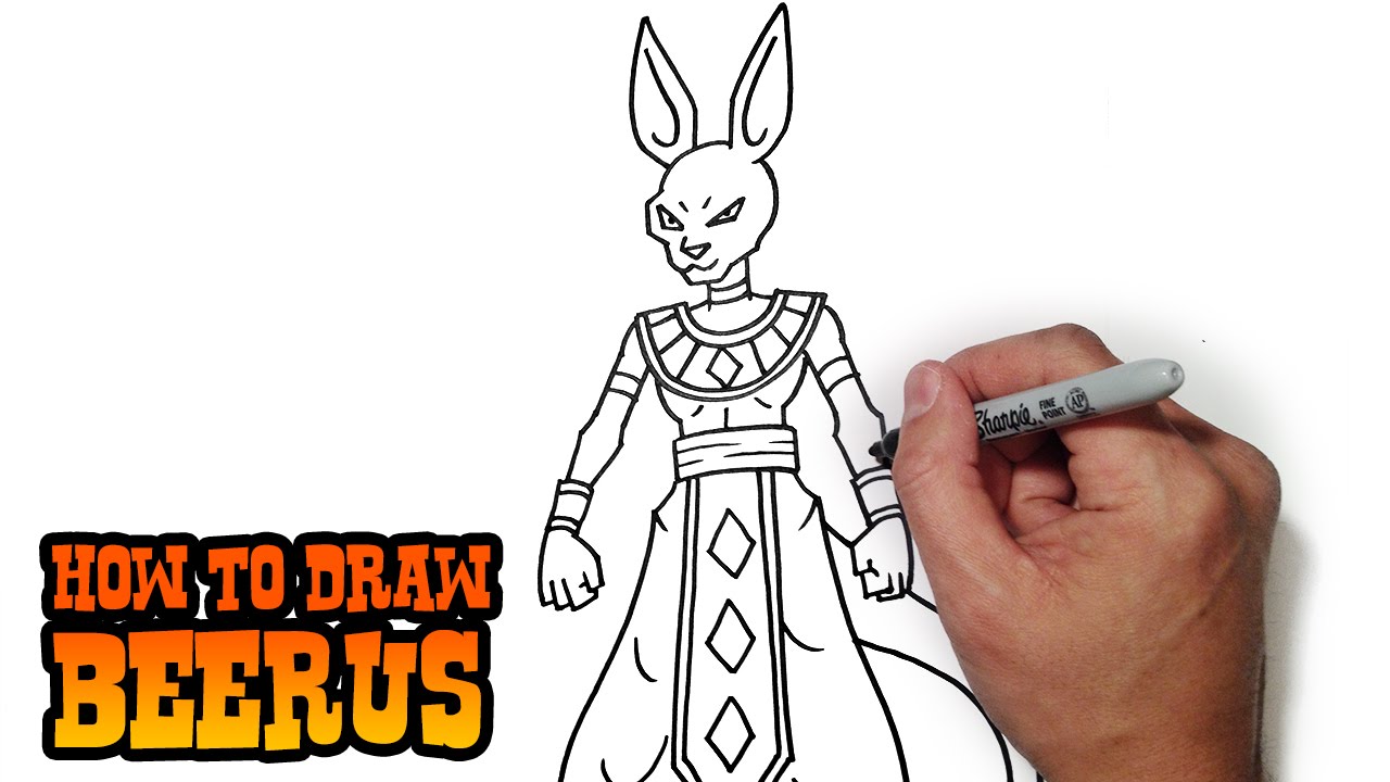 1280x720 How To Draw Beerus God Of Destruction