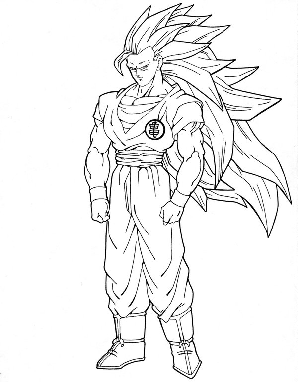 600x769 Super Saiyan Iii By Nes44nes