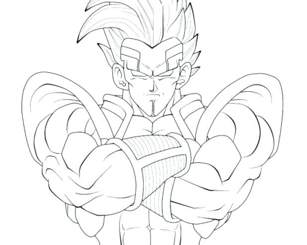 618x494 Dragon Ball Z Coloring Pages Goku Super Saiyan 5