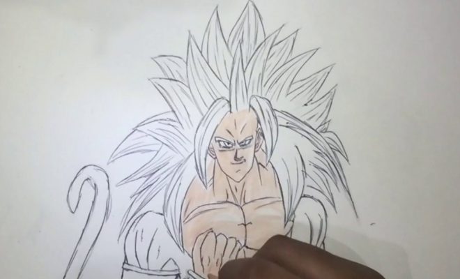 660x400 Drawing Super Saiyan 5 Son Goku From Dbaf
