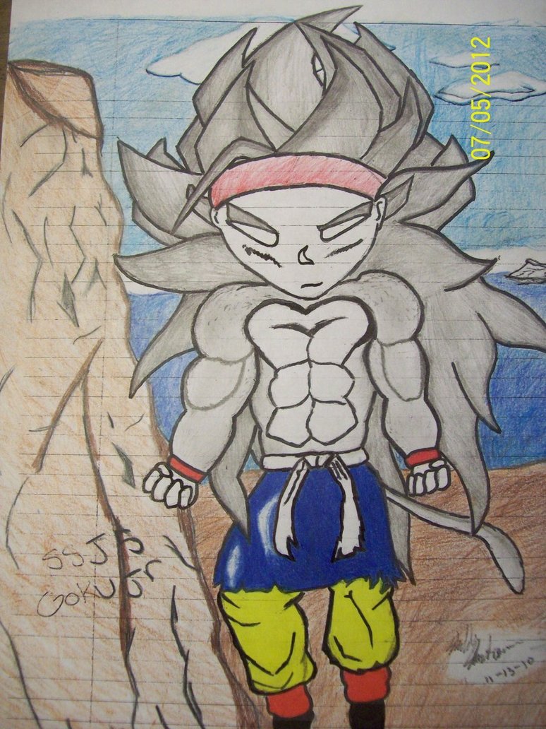 774x1032 Goku Jr Super Saiyan 5 By Spacemonky4ever