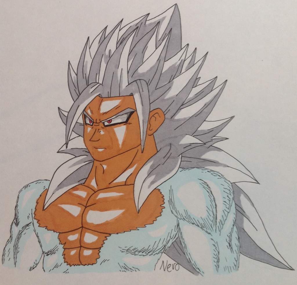 Goku Drawing Super Saiyan 5 at GetDrawings | Free download