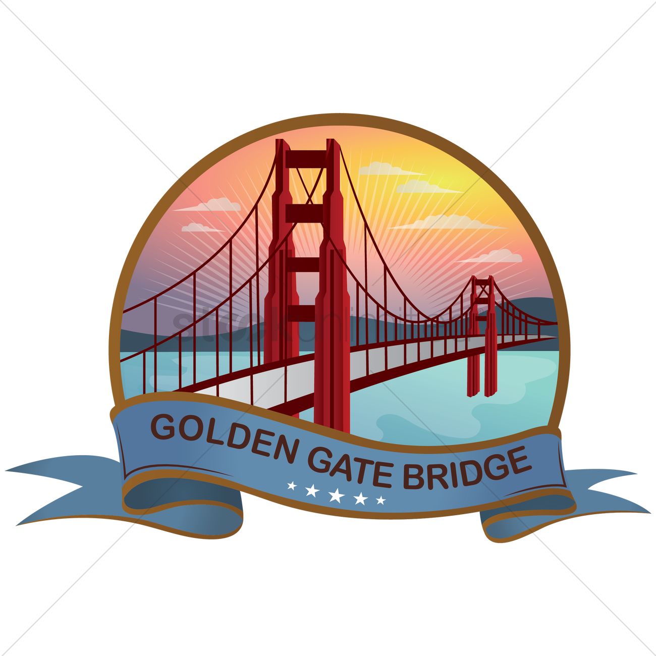 1300x1300 Collection Of Golden Gate Bridge Cartoon Drawing High