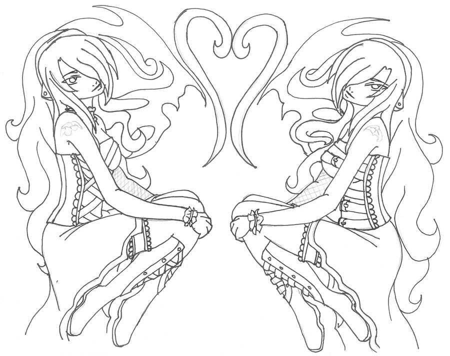 900x712 Good Vs. Evil Unfinished By Earth Vixen