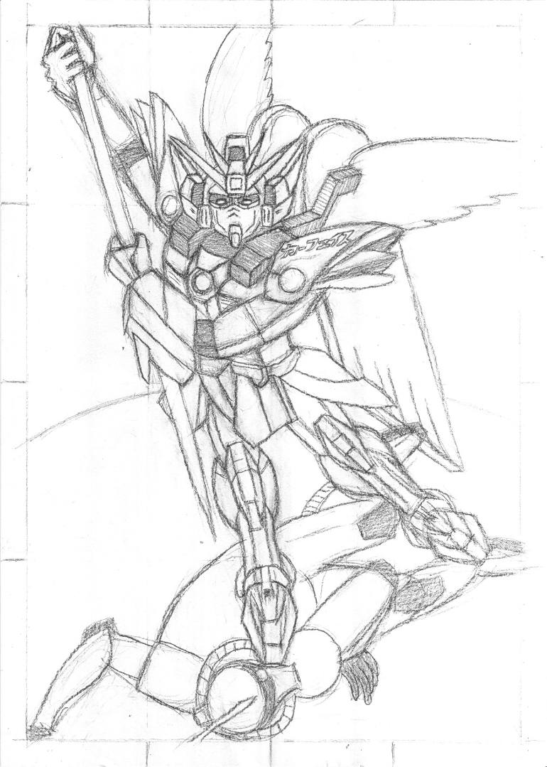 770x1079 Saatchi Art Good Vs Evil (Sketch) Drawing By Carface