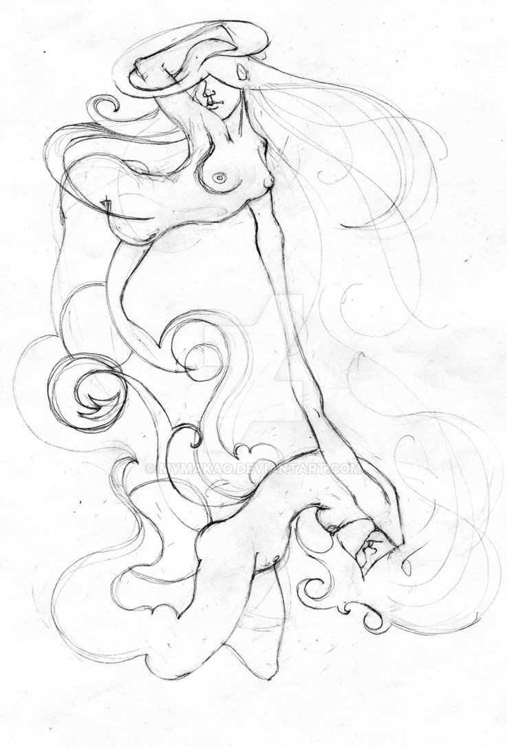 737x1085 Sketch Good Vs Evil By Mymakao