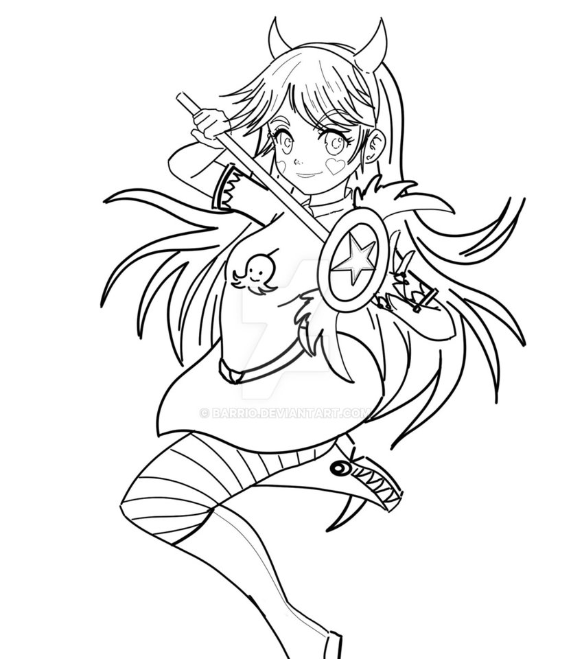 832x960 Star Vs The Forces Of Evil(Star) By Barrio