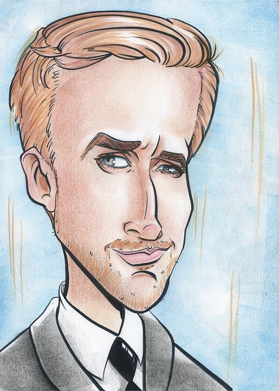 571x800 Ryan Gosling By Dominiqie Chavira