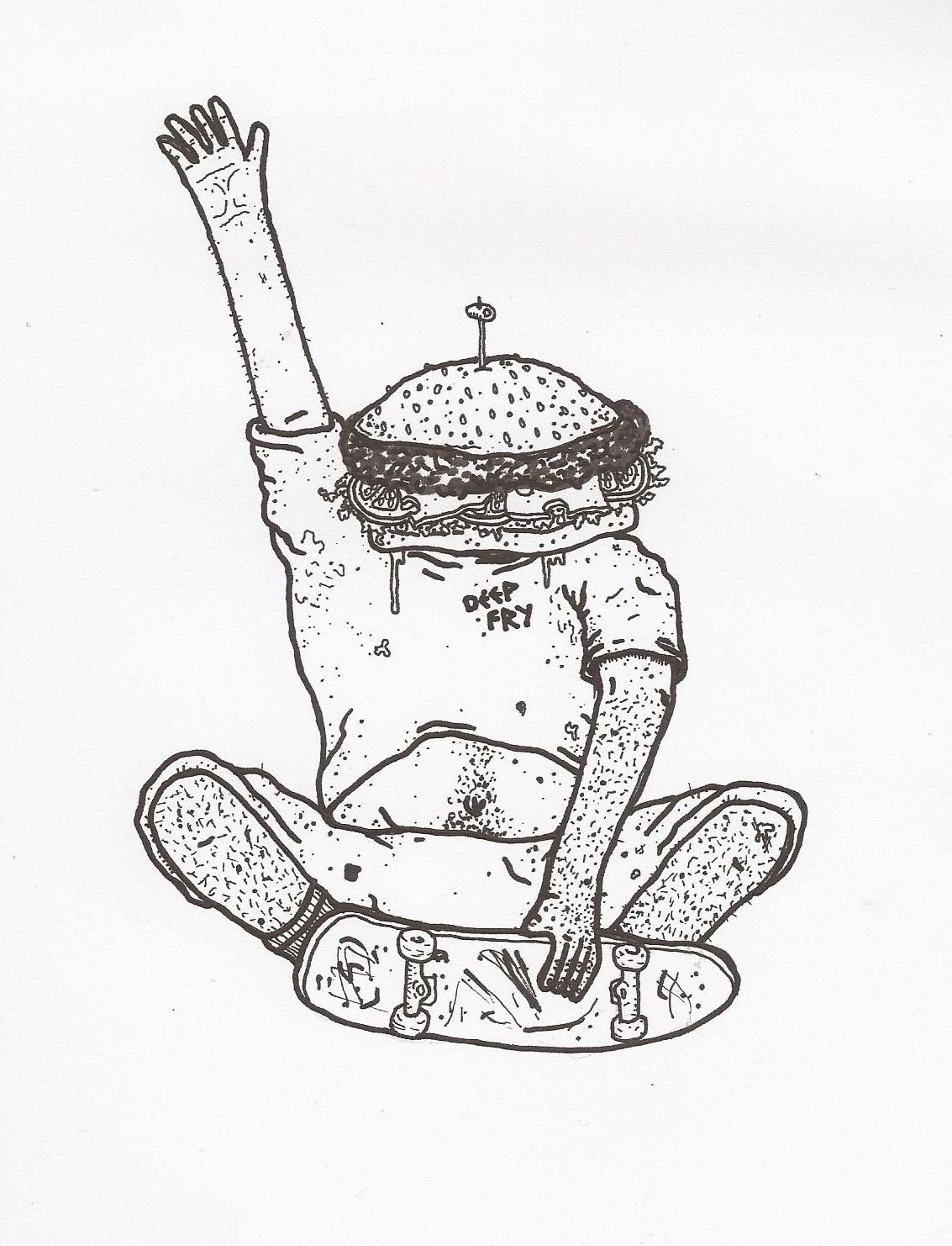 1133x1482 Burger Grab Pen Amp Paper 2016