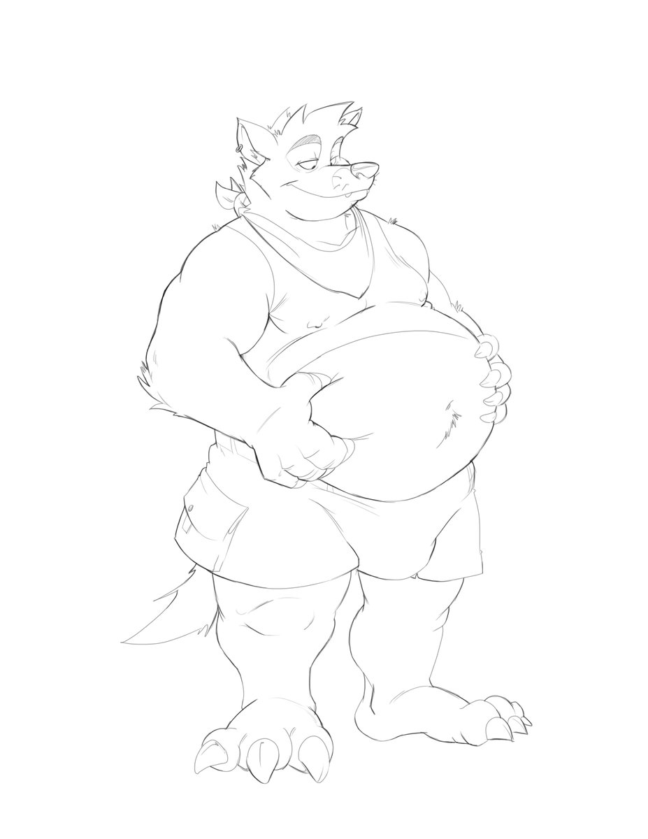 927x1200 Canson On Twitter Belly Grab