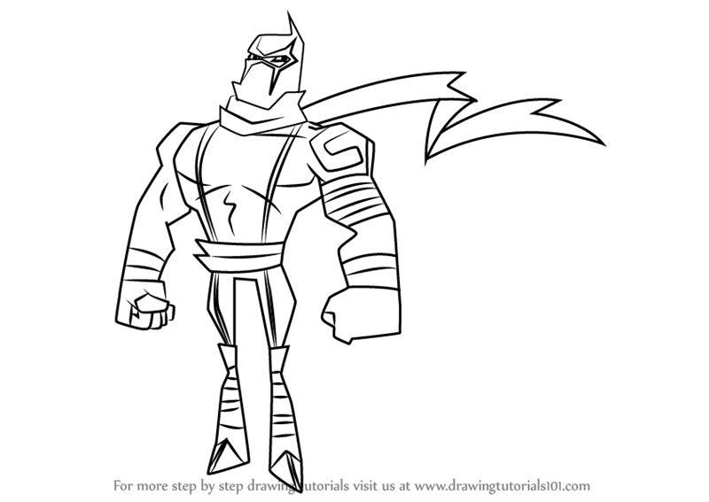 800x567 Learn How To Draw Ninja