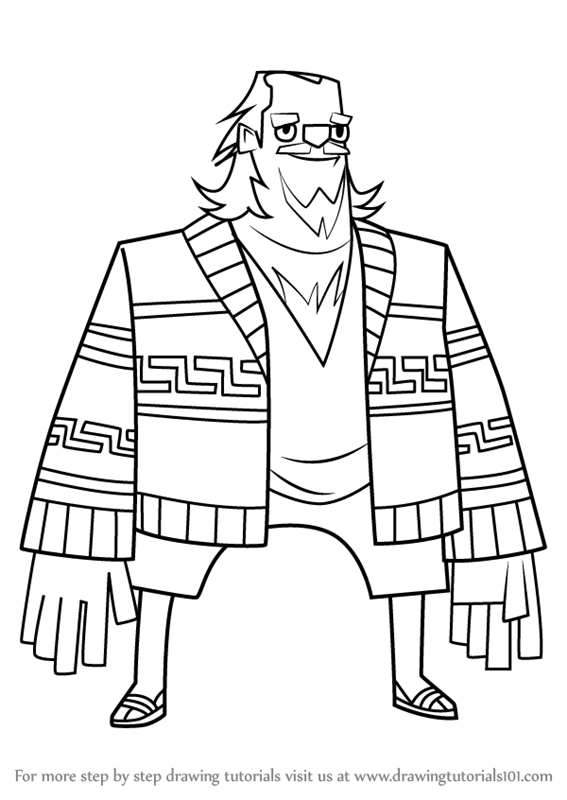 567x800 Learn How To Draw Terry Mcfist From Randy Cunningham