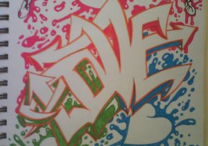 300x210 Graffiti Draw Tumblr Graffiti Drawings Of Spray Canswizard