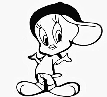 355x322 Tweety Drawings 08 Car Motorcycle Bicycle Skateboard