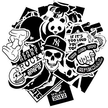 350x350 Korlon 100pcs Car Stickers Motorcycle Bicycle