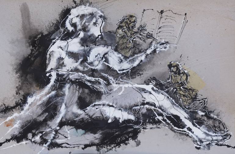 770x504 Saatchi Art Grammar Drawing By Simon Krupin