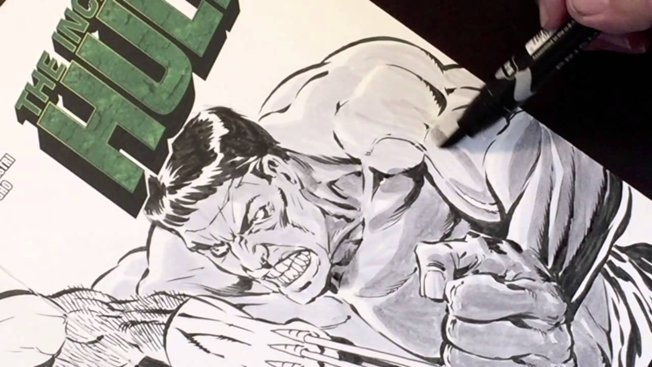 1280x720 Tim Vigil Using Grayscale Markers (Copicprismacolor)