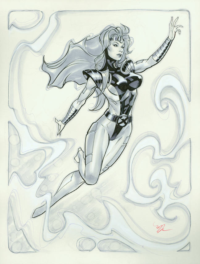 648x855 1990's Jean Grey By Michaeldooney