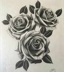 211x239 Image Result For Three Black And Grey Roses Drawing Tattoo Roses