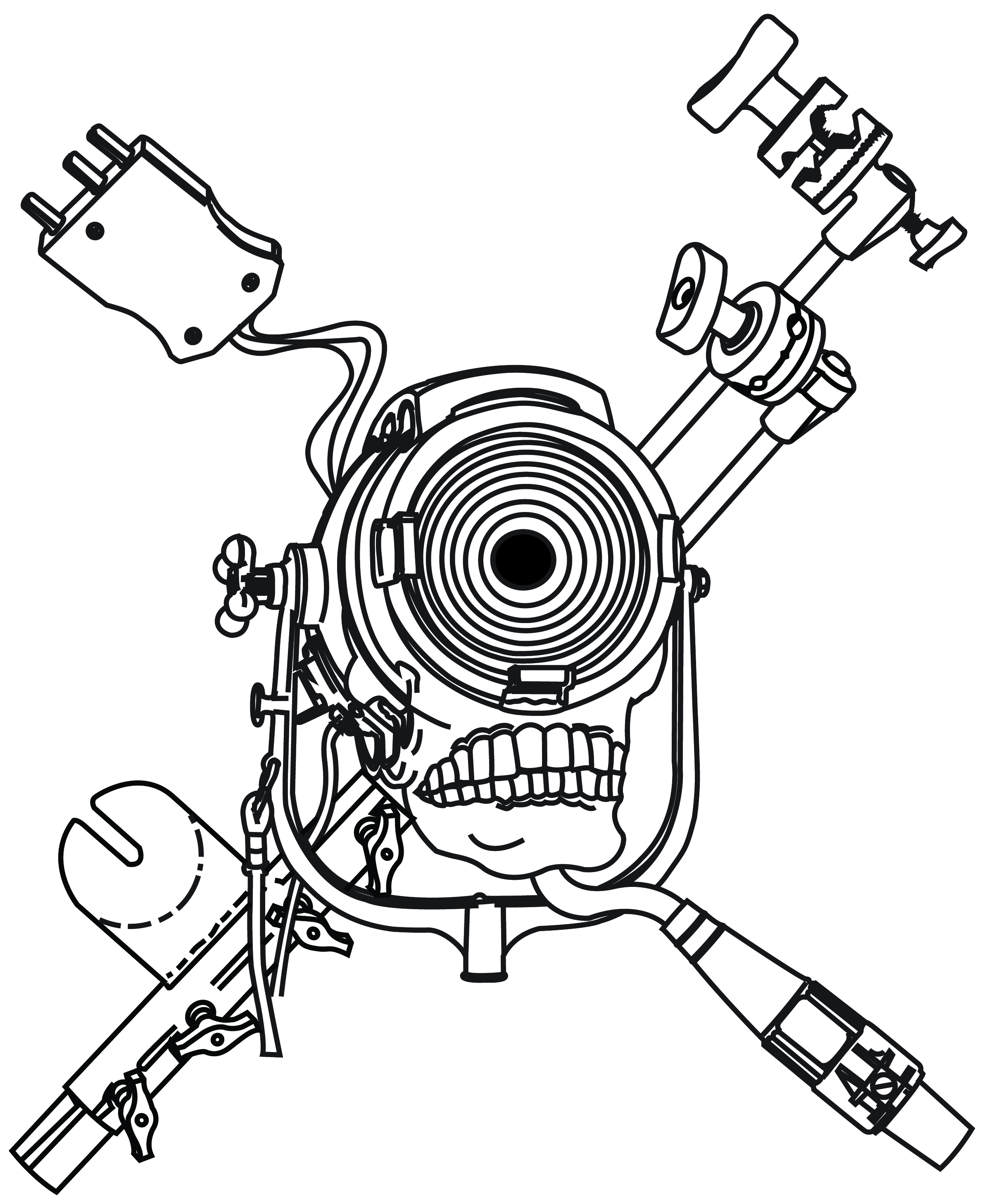 2382x2916 Art Dept. Pirate Grip Amp Electric