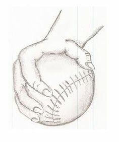 236x282 Baseball Drawing