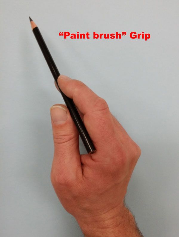 600x794 5 Grips For Holding A Pencil For Drawing