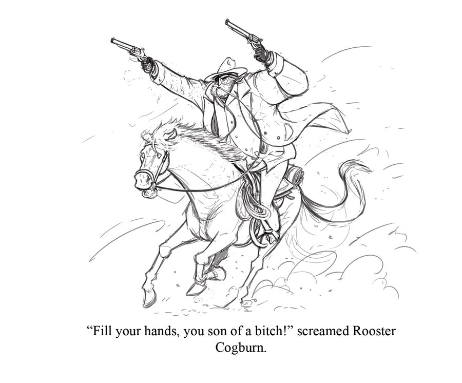 900x746 A Man Of True Grit By Douglasbot