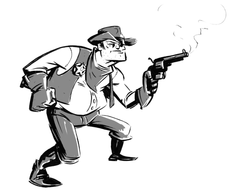 450x381 Forrest Card True Grit 001 The Drawing Club