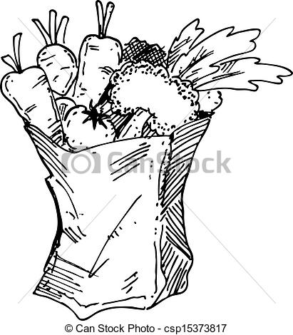 411x470 Grocery Bag.