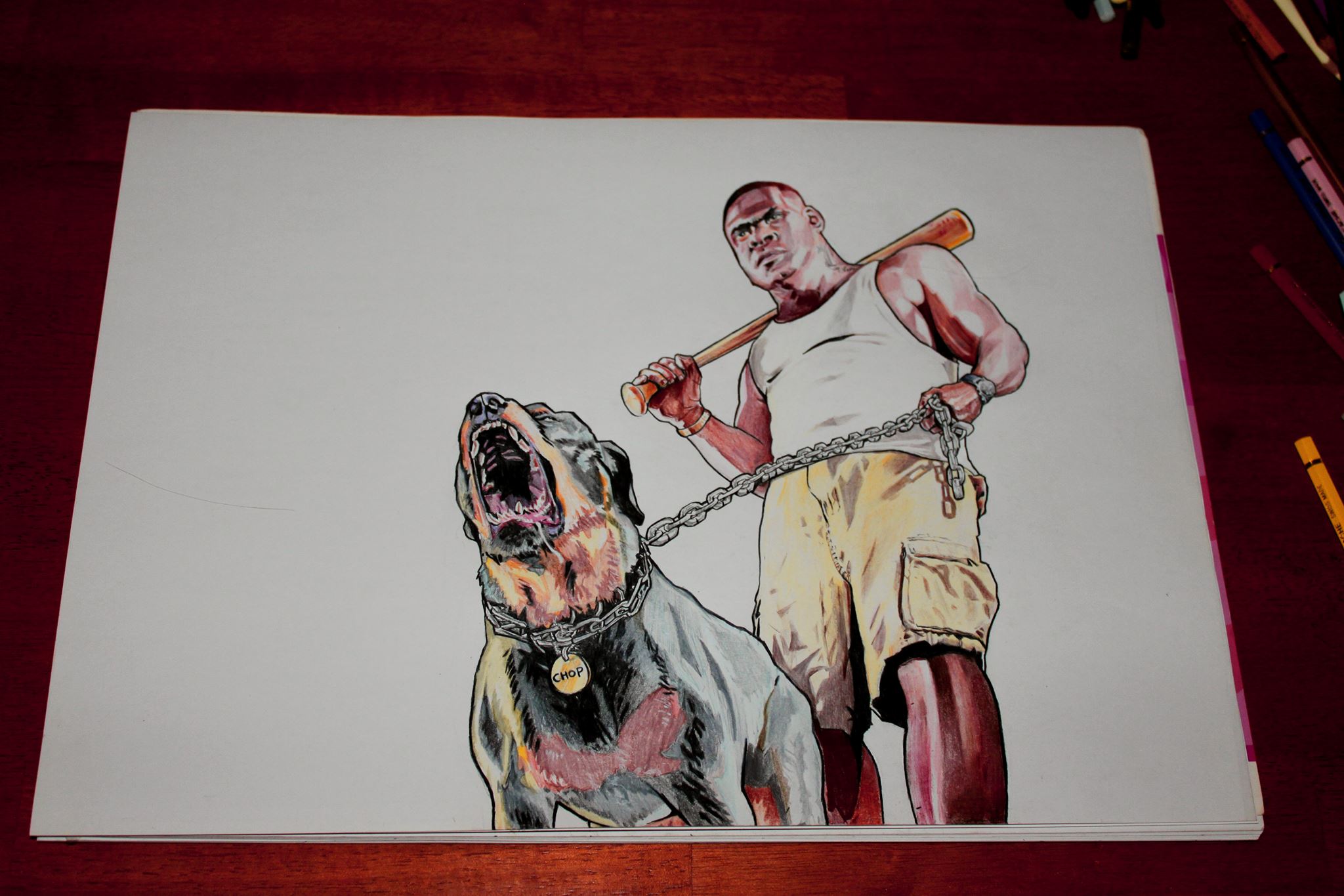 2048x1365 Gta V Drawing, 2016 Throwback Gaming