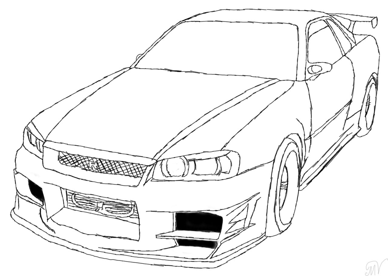 1280x913 Gtr Coloring Pages Ninjazac123gaming