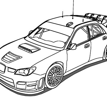 360x360 R34 Gtr Outline Graphic T Shirt By Ryankress Redbubble